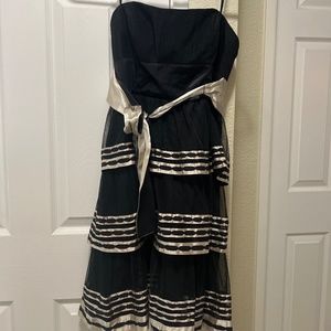 Strapless BCBG cocktail dress